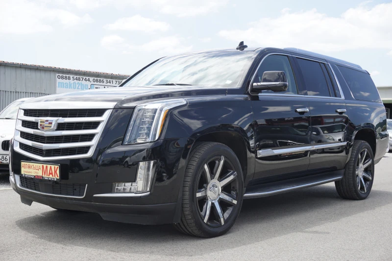 Cadillac Escalade 6.2/v8/ESV PREMIUM LUX/FULL Екстри, снимка 3 - Автомобили и джипове - 46492966