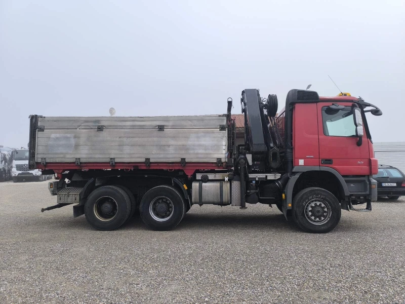 Mercedes-Benz Actros 3355 V8 6X6 HIAB 211 EP-5 HIPRO, снимка 8 - Камиони - 48413457