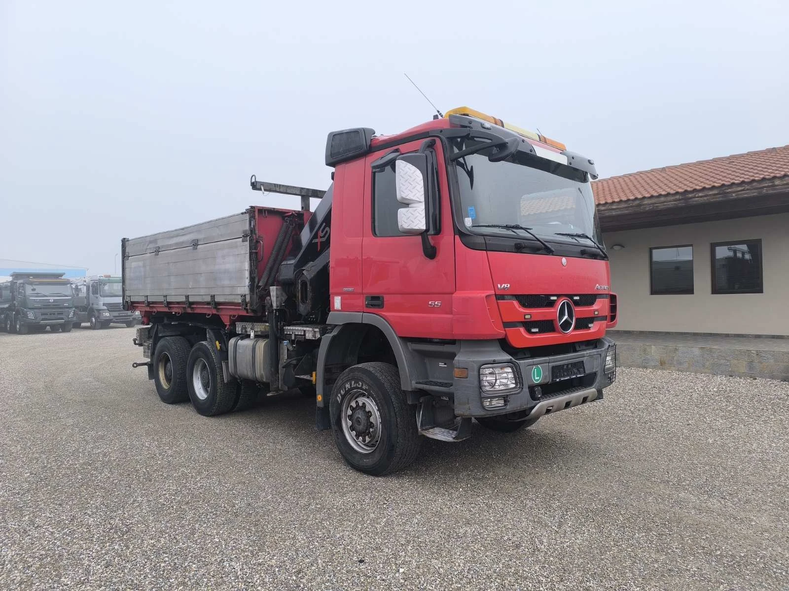 Mercedes-Benz Actros 3355 V8 6X6 HIAB 211 EP-5 HIPRO | Mobile.bg   1