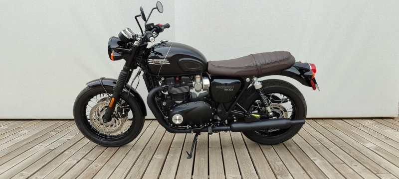 Triumph Bonneville T120 BLACK, снимка 1 - Мотоциклети и мототехника - 47573620