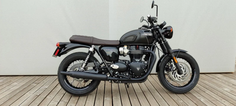 Triumph Bonneville T120 BLACK, снимка 2 - Мотоциклети и мототехника - 47573620