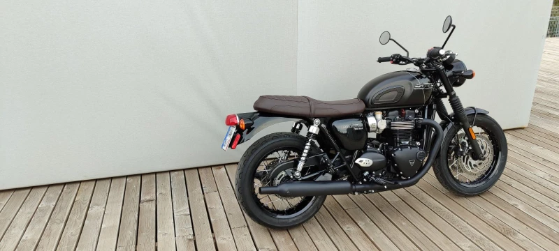 Triumph Bonneville T120 BLACK, снимка 3 - Мотоциклети и мототехника - 47573620