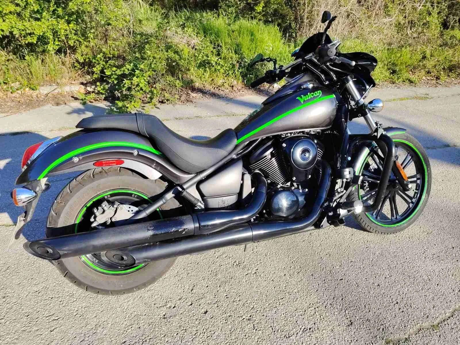 Kawasaki Vulcan 900custom, снимка 7 - Мотоциклети и мототехника - 54364627