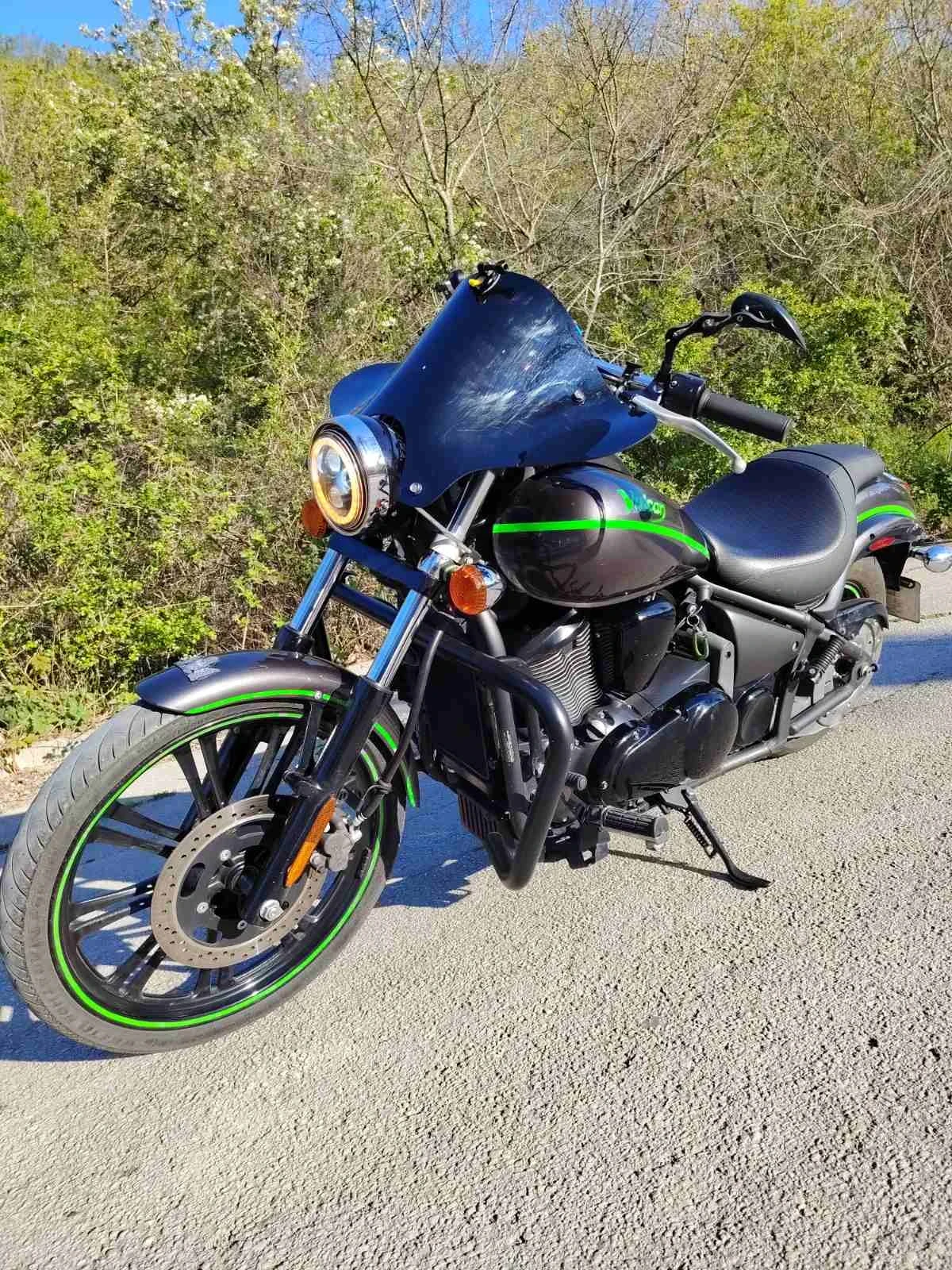 Kawasaki Vulcan 900custom, снимка 5 - Мотоциклети и мототехника - 54364627