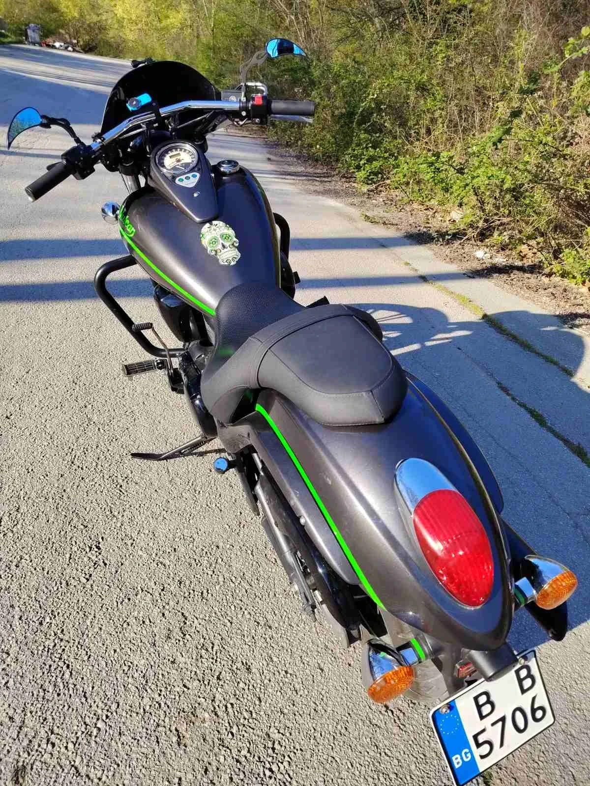 Kawasaki Vulcan 900custom, снимка 4 - Мотоциклети и мототехника - 54364627