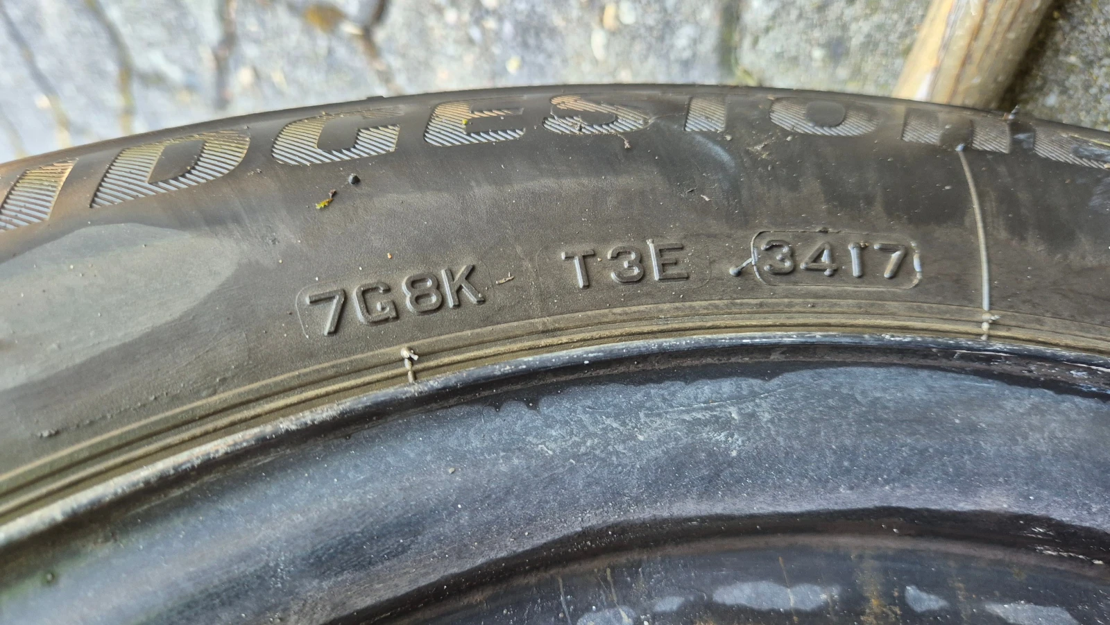 Гуми с джанти Bridgestone 205/55R16, снимка 3 - Гуми и джанти - 55254608