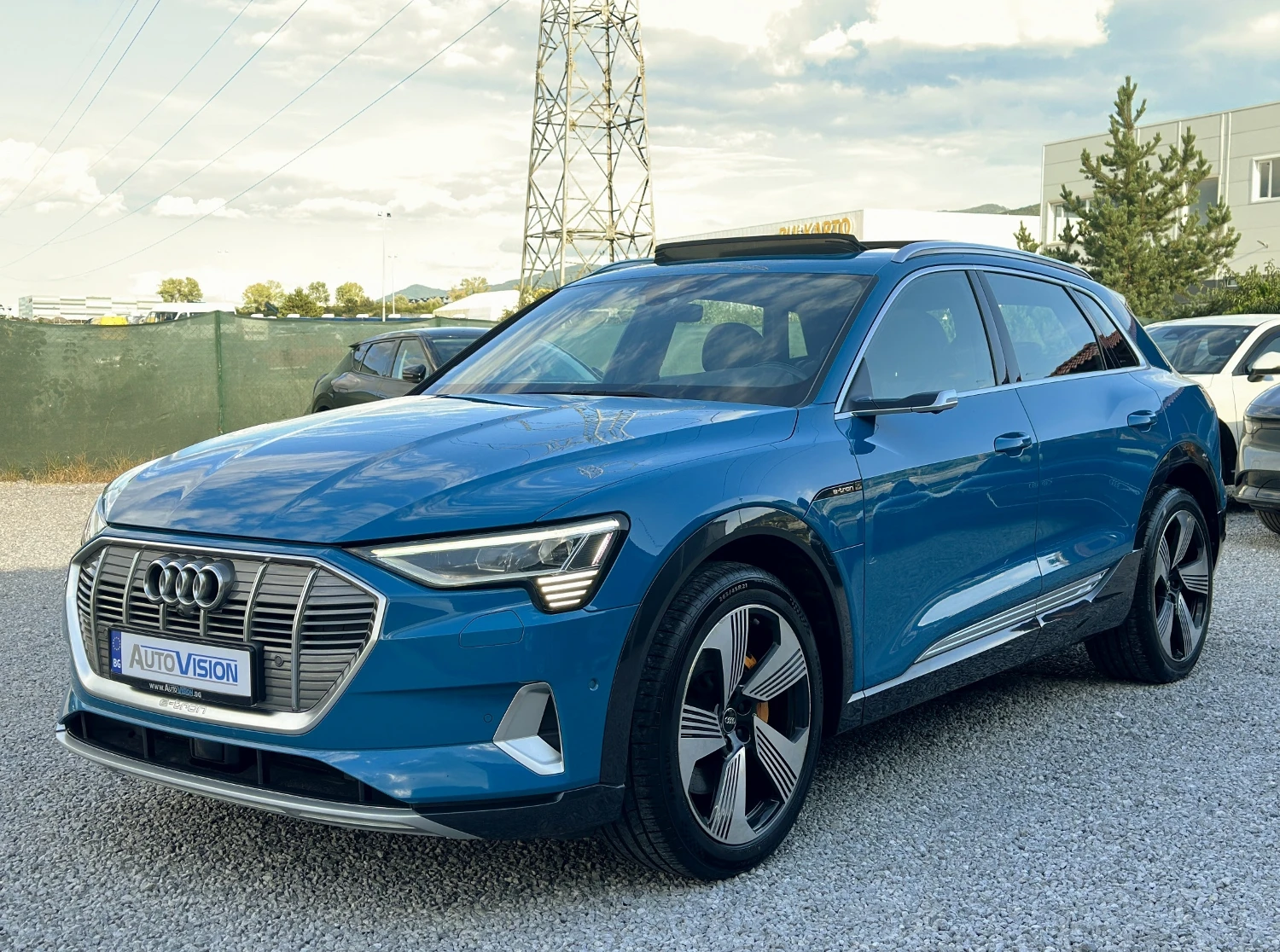 Audi E-Tron 55Quattro 112х.ГАРАНЦИЯ! Distronic Keyless B&O 360