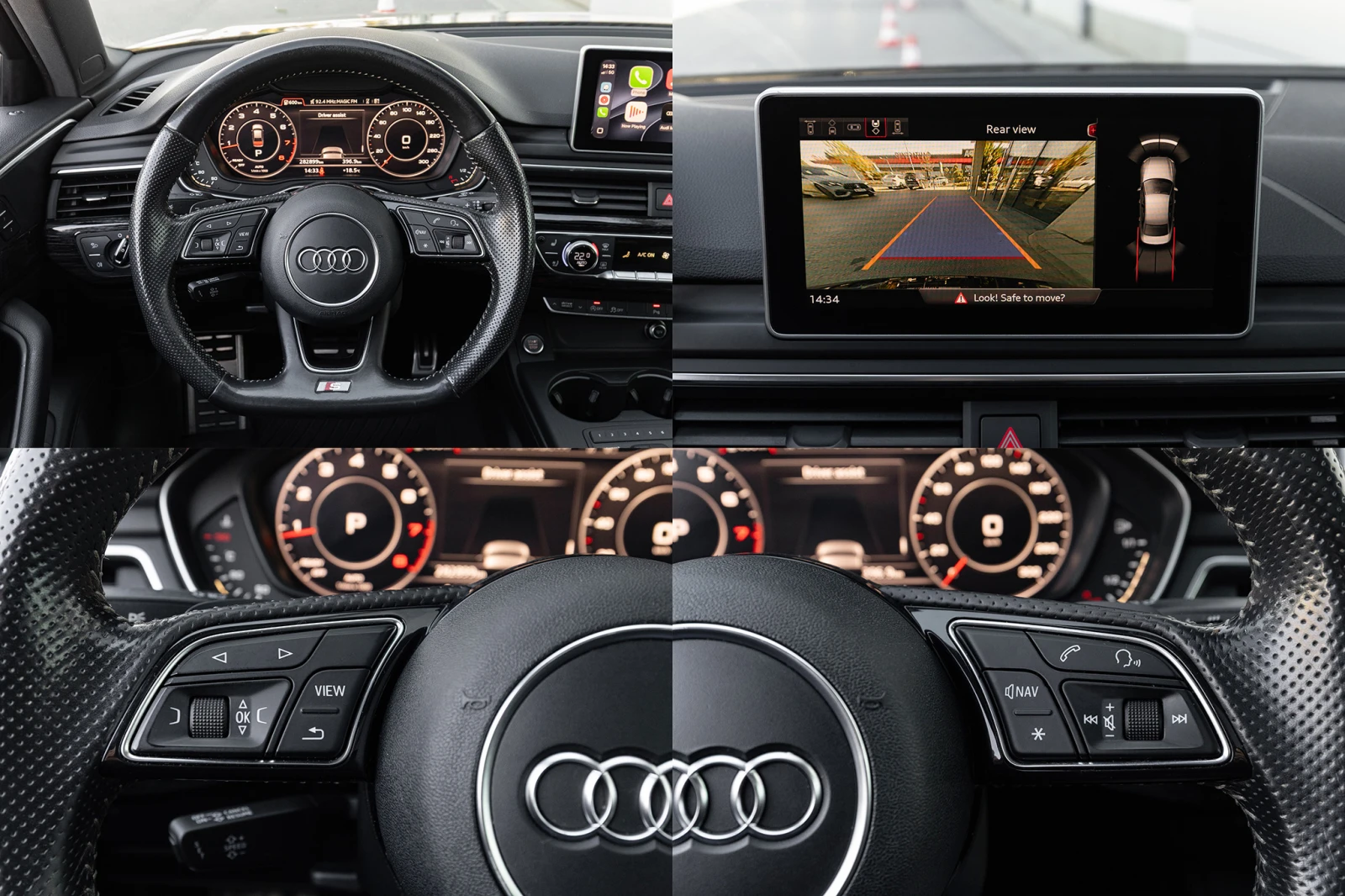 Audi A4 Shadow Line, снимка 14 - Автомобили и джипове - 56644858