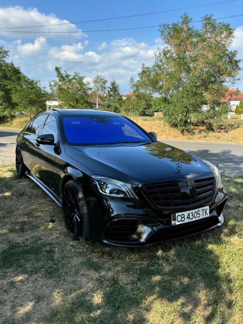 Mercedes-Benz S 560 S-450long carbon paket AMG-6.3 БАРТЕР, снимка 4 - Автомобили и джипове - 46810821