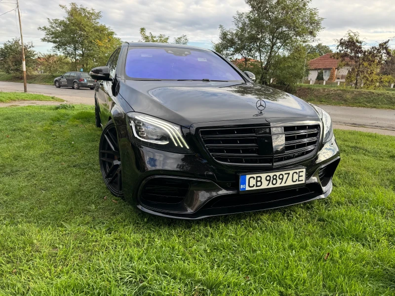 Mercedes-Benz S 560 S-450long carbon paket AMG-6.3 БАРТЕР, снимка 2 - Автомобили и джипове - 47540852