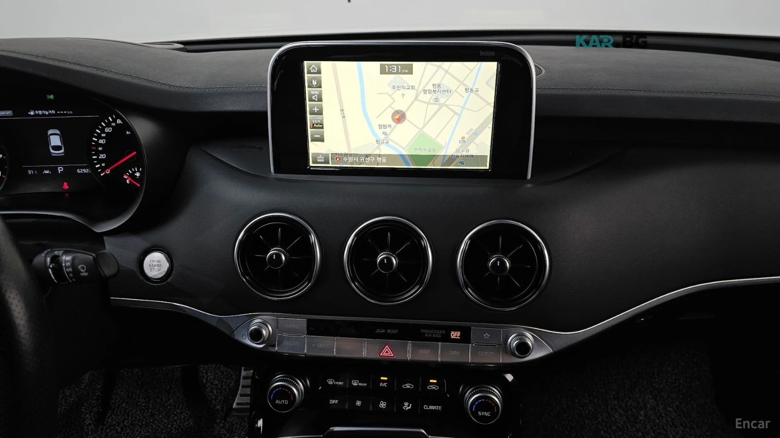 Kia Stinger 3.3 GT TURBO* ОБДУХ* 360* HUD* НАВИ* КАМЕРА , снимка 12 - Автомобили и джипове - 56047788