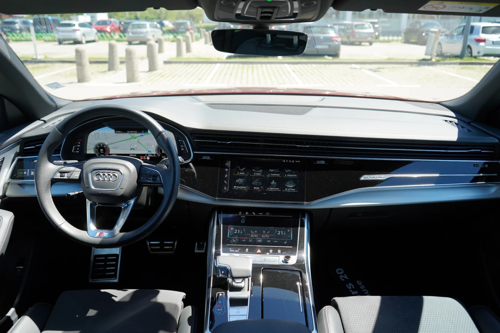 Audi Q8 50 TDI* S line* B&O* 360* Distr* Matrix* , снимка 10 - Автомобили и джипове - 54567191