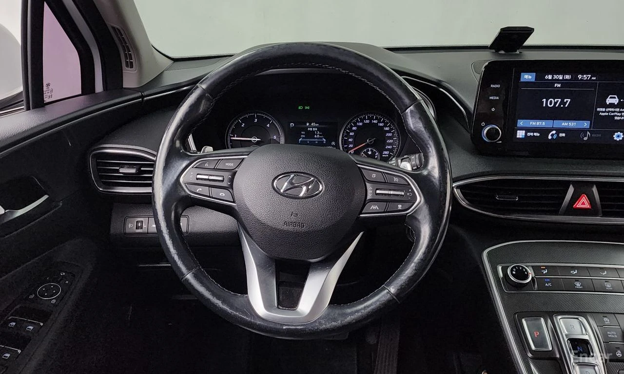 Hyundai Santa fe 2.2D Premium 4x4* DISTRONIC* ПОДГРЕВ* ОБДУХВАНЕ* , снимка 9 - Автомобили и джипове - 55254572