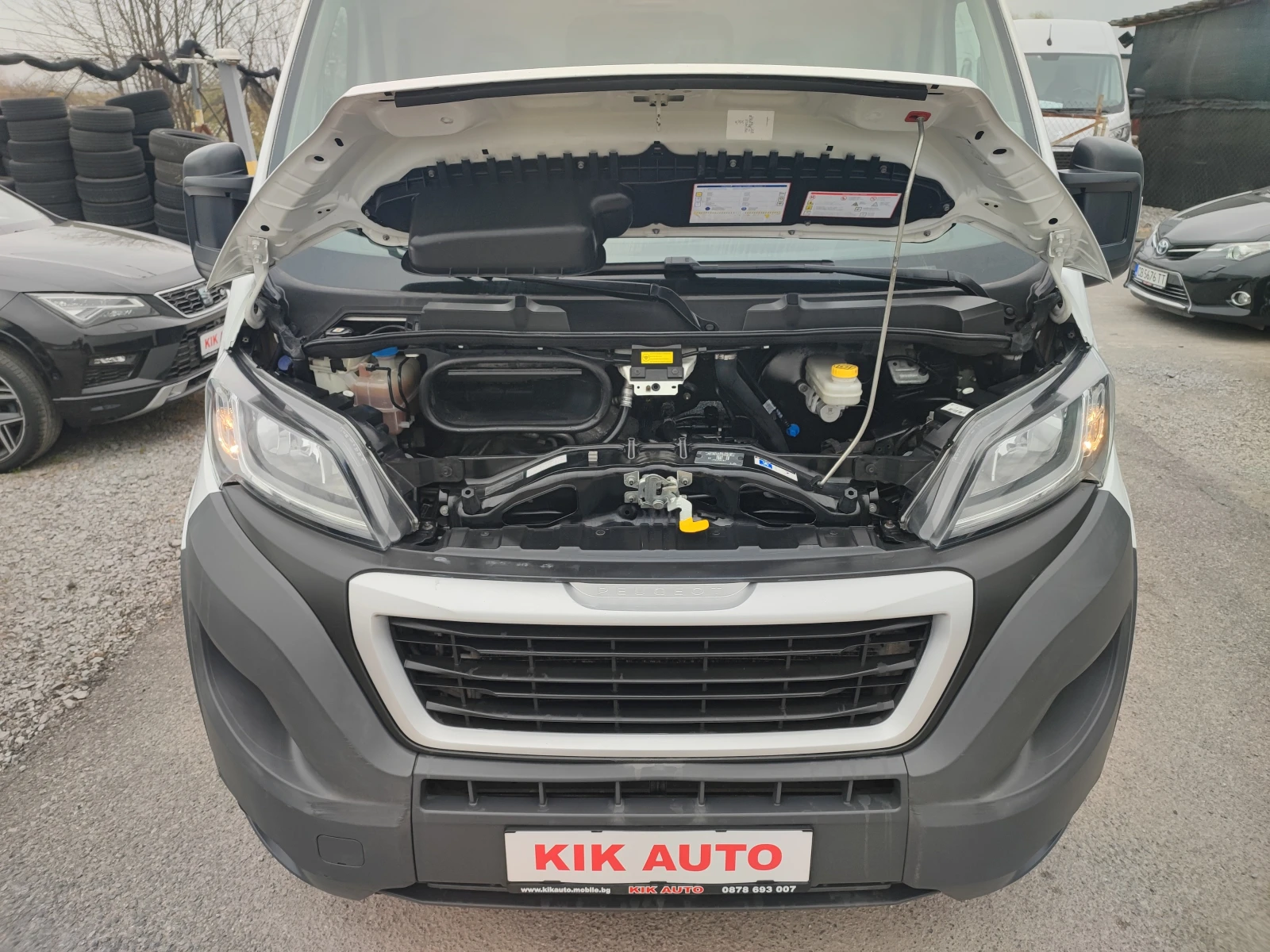 Peugeot Boxer 2.2D-110ks-6sk-ПАРКТРОНИК, снимка 16 - Бусове и автобуси - 54211921