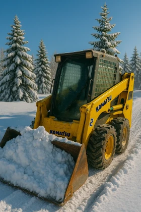 Мини челни товарачи Komatsu SK 714-2 kompaktlader bobcat minibagger 2, 5 t, снимка 4