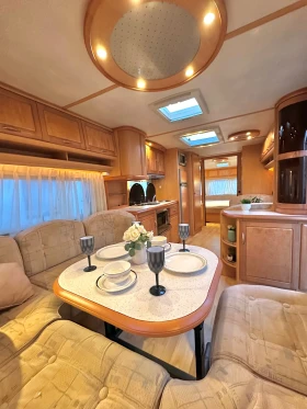 Каравана Hobby Prestige 720 / НОВ ВНОС/ СПАЛНЯ / БАНЯ И WC / РЕГ., снимка 5