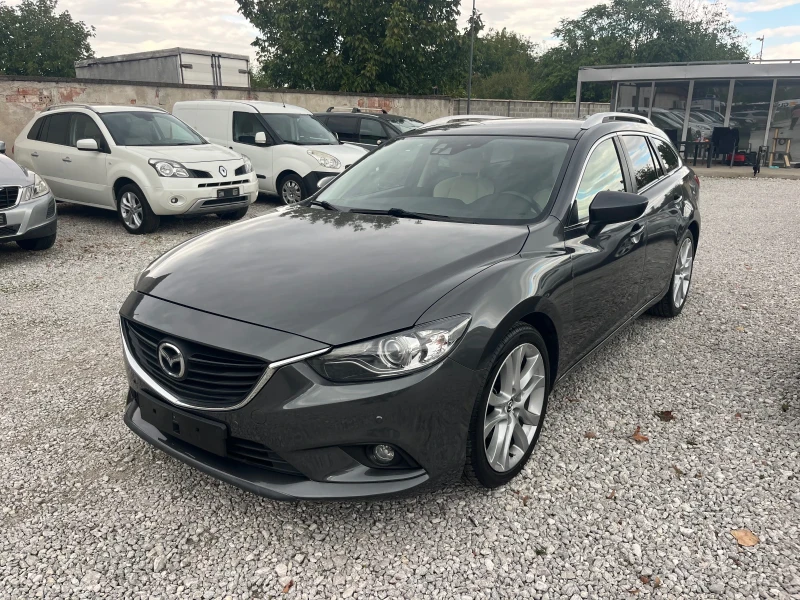 Mazda 6 2.2d ВСИЧКИ ЕКСТРИ, снимка 1 - Автомобили и джипове - 48199963