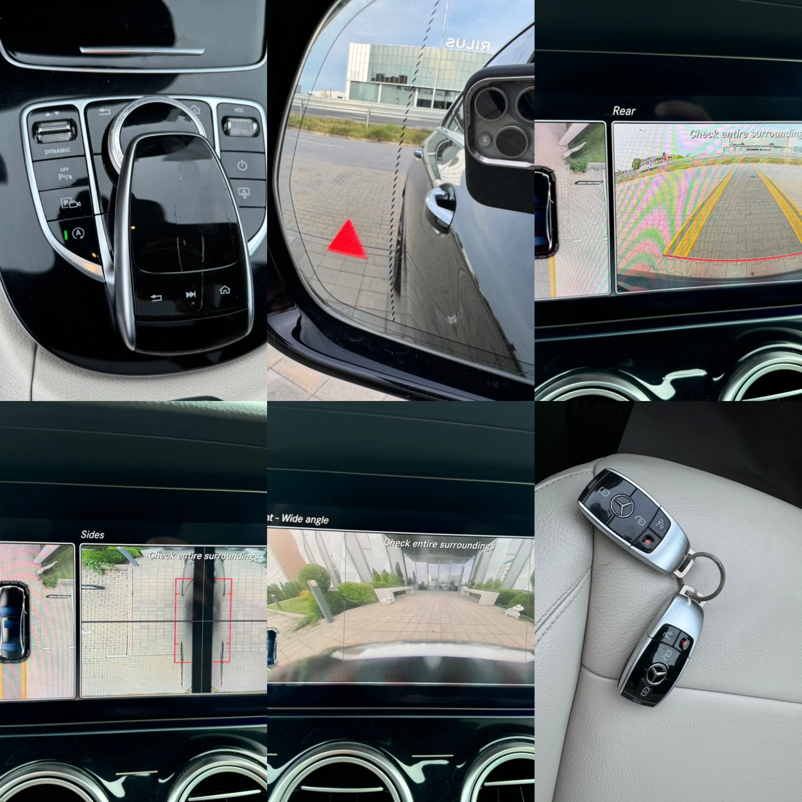 Mercedes-Benz E 220 AMG-360KAM-BLIND-SPOT-360CAM-BURMESTER- | Mobile.bg   15