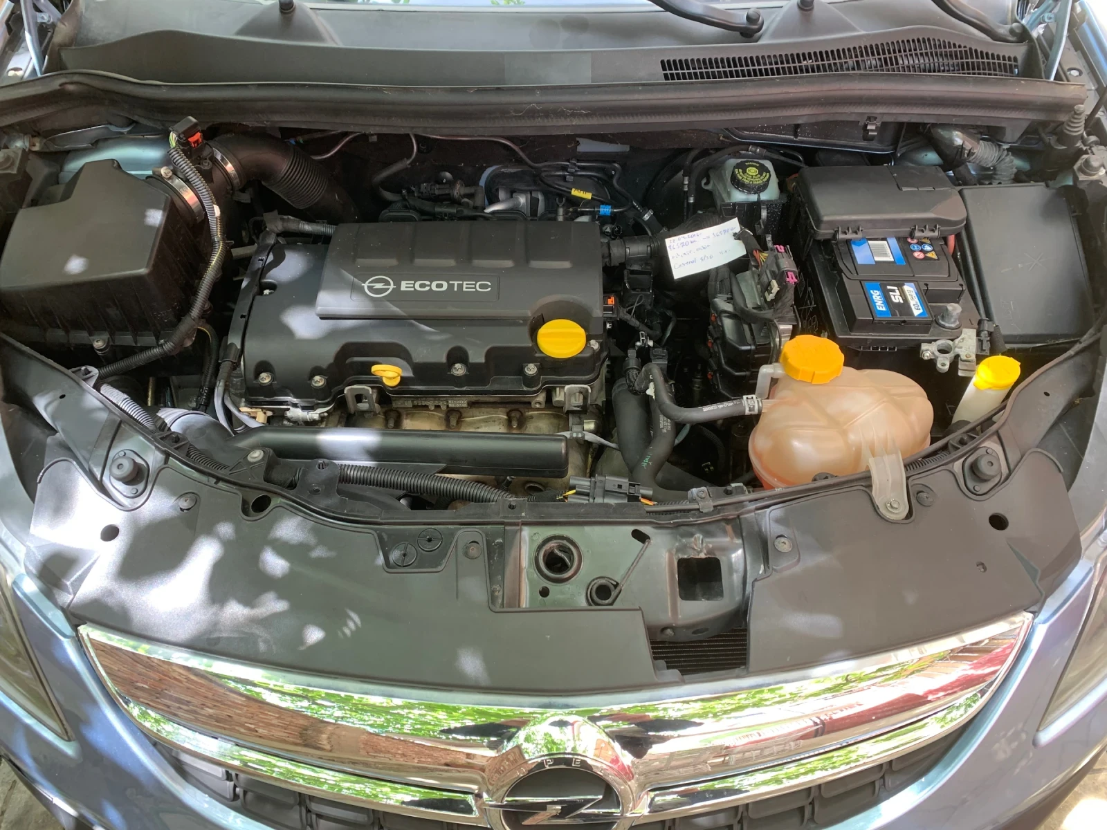 Opel Corsa 1.4i 101кс верига navi face 86570 km 5 ck, снимка 10 - Автомобили и джипове - 54398143