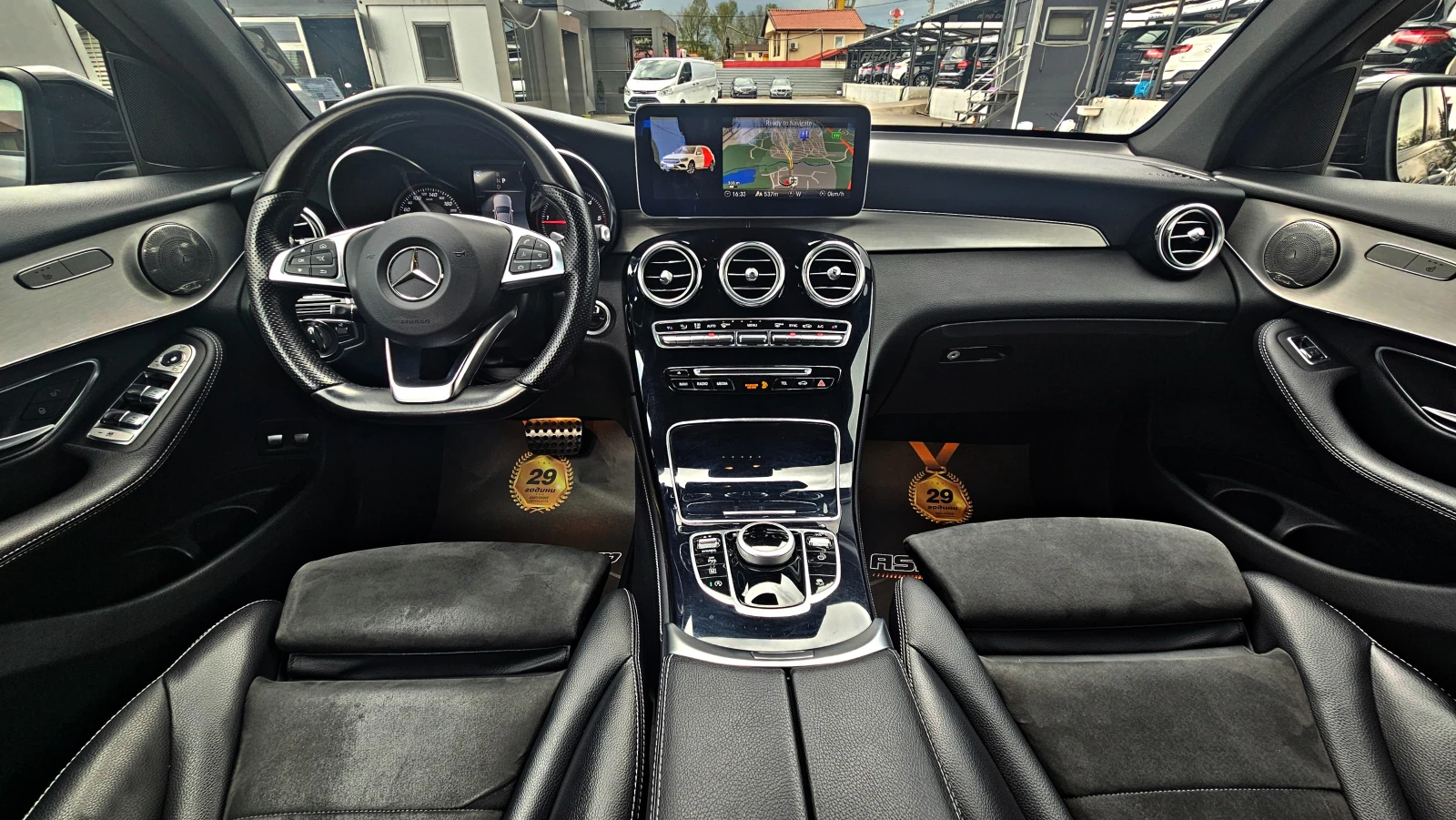 Mercedes-Benz GLC 220 AMG/9G/GERMANY/LED/CAR PLAY/ПОДГРЕВ/AMBIENT/AUTO H - изображение 8