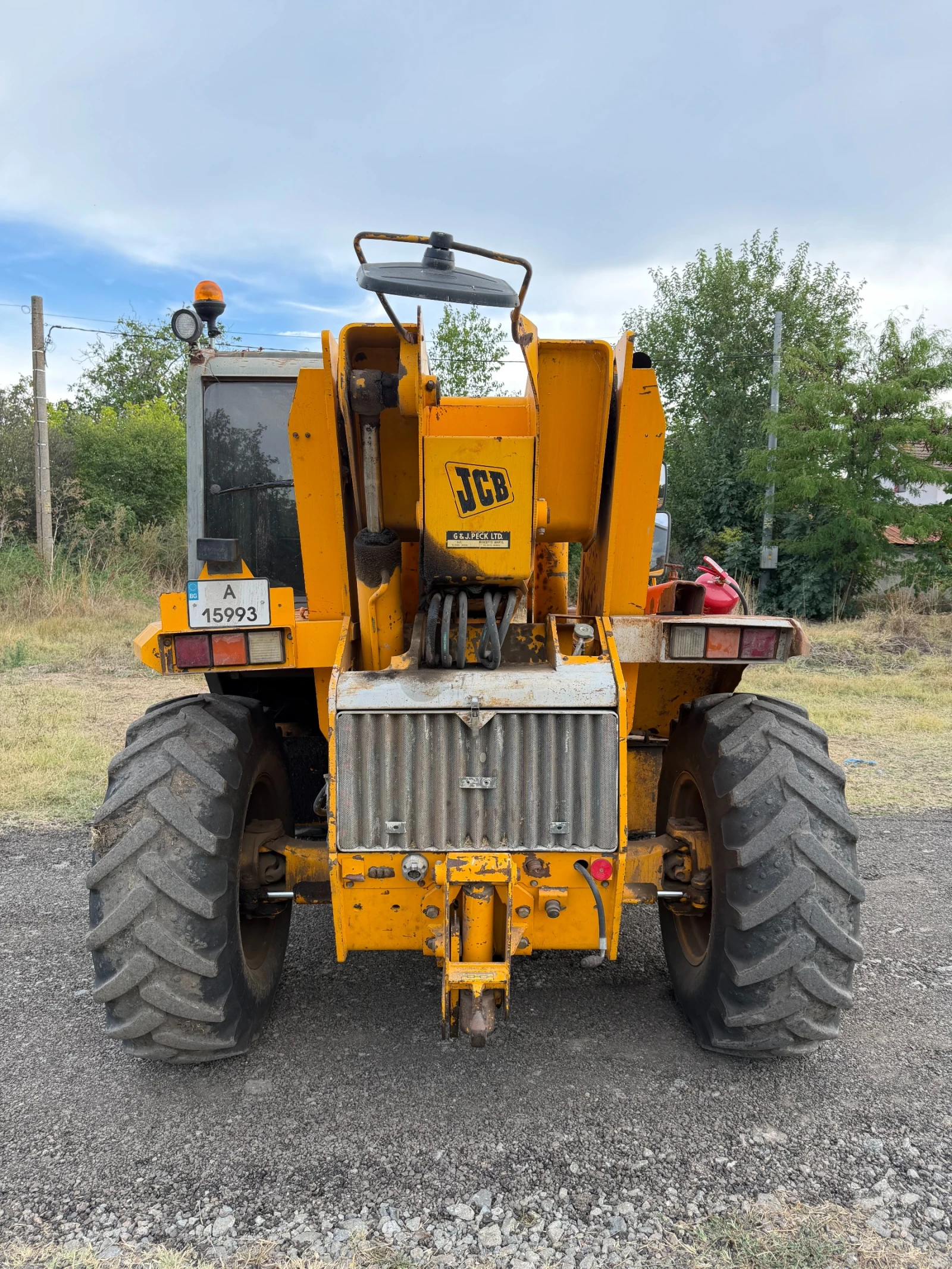 Телескопичен товарач JCB 527-67, снимка 4 - Селскостопанска техника - 56335275