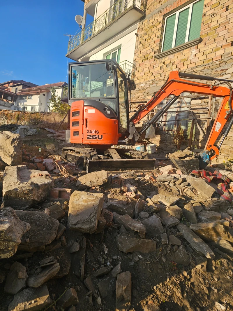 Багер Hitachi Zaxis 26U, снимка 10 - Индустриална техника - 47903923