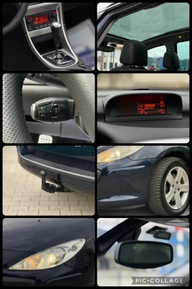 Peugeot 307 2.0HDi~136hp~АВТОМАТ~КСЕНОН~ПАНОРАМА~КОЖА, снимка 17