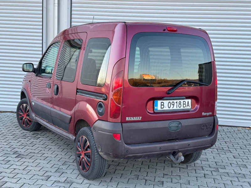 Renault Kangoo 1, 6i GPL, 4x4без кардан, клима, ел.пак., мулти, б, снимка 5 - Автомобили и джипове - 48406321