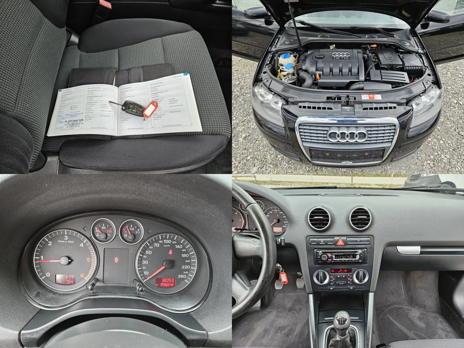 Audi A3 1.9TDI 105кс. , снимка 17 - Автомобили и джипове - 53894580