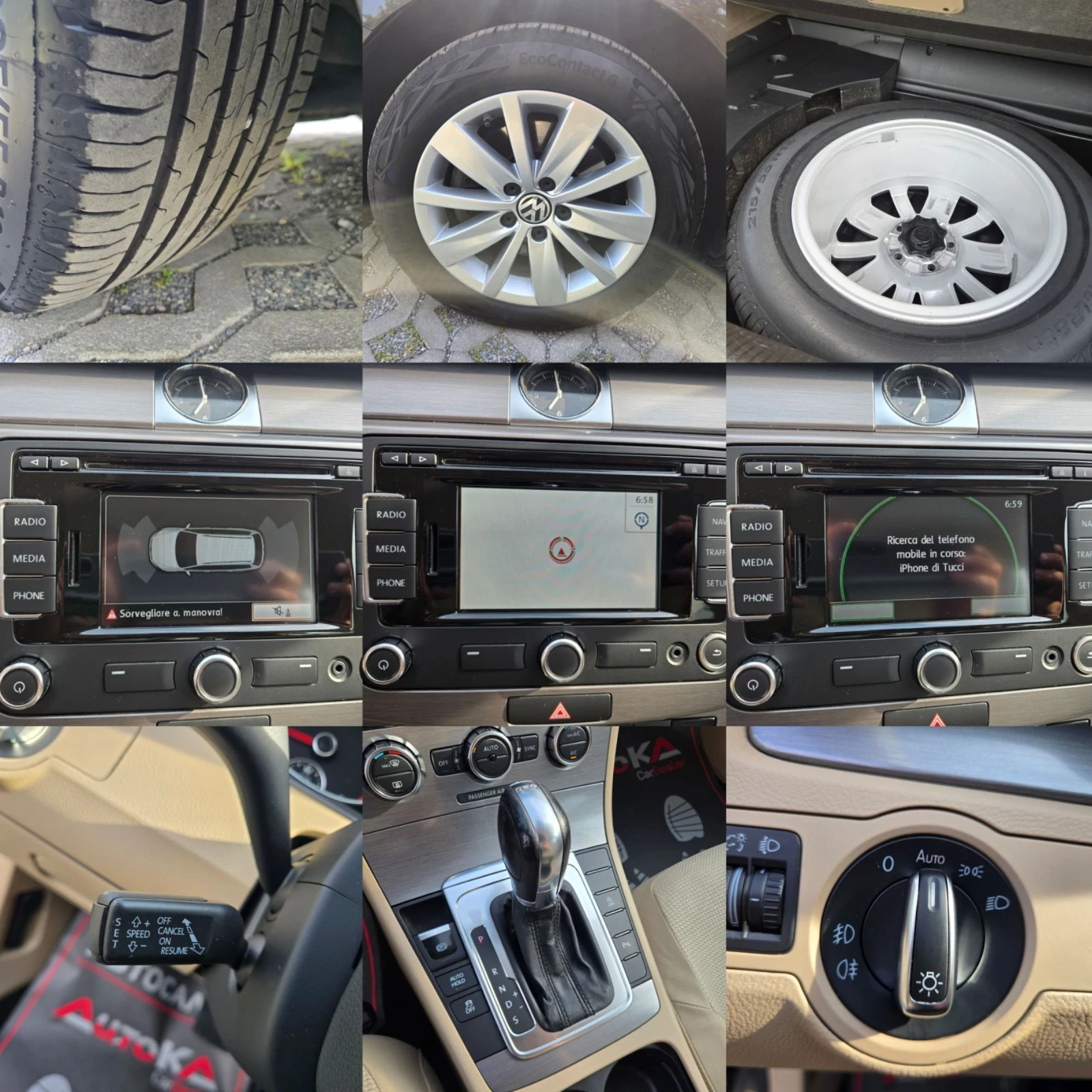 VW Passat 1.6TDI-105кс= АВТОМАТ= НАВИ= АВТОПИЛОТ= HIGHLINE, снимка 17 - Автомобили и джипове - 54457354