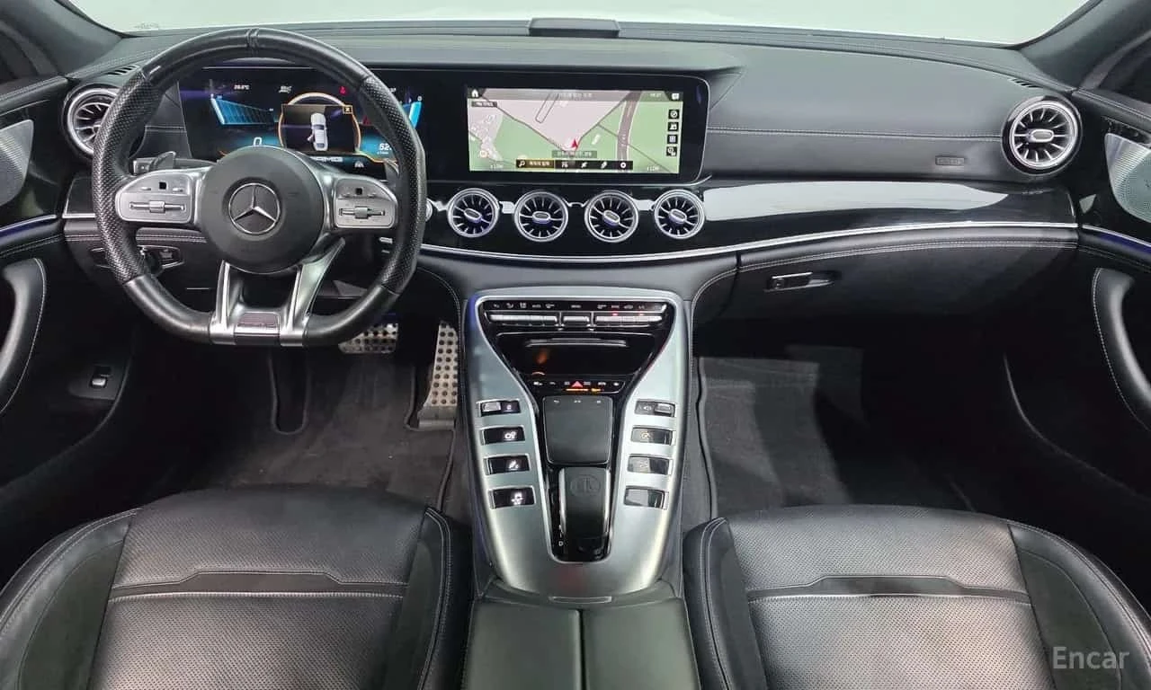 Mercedes-Benz AMG GT 43 4MATIC+ /ОБДУХВАНЕ/ШИБИДАХ/ДИСТРОНИК/360, снимка 7 - Автомобили и джипове - 55791986