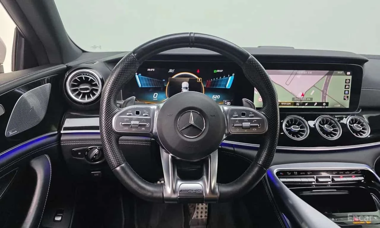 Mercedes-Benz AMG GT 43 4MATIC+ /ОБДУХВАНЕ/ШИБИДАХ/ДИСТРОНИК/360, снимка 14 - Автомобили и джипове - 55791986