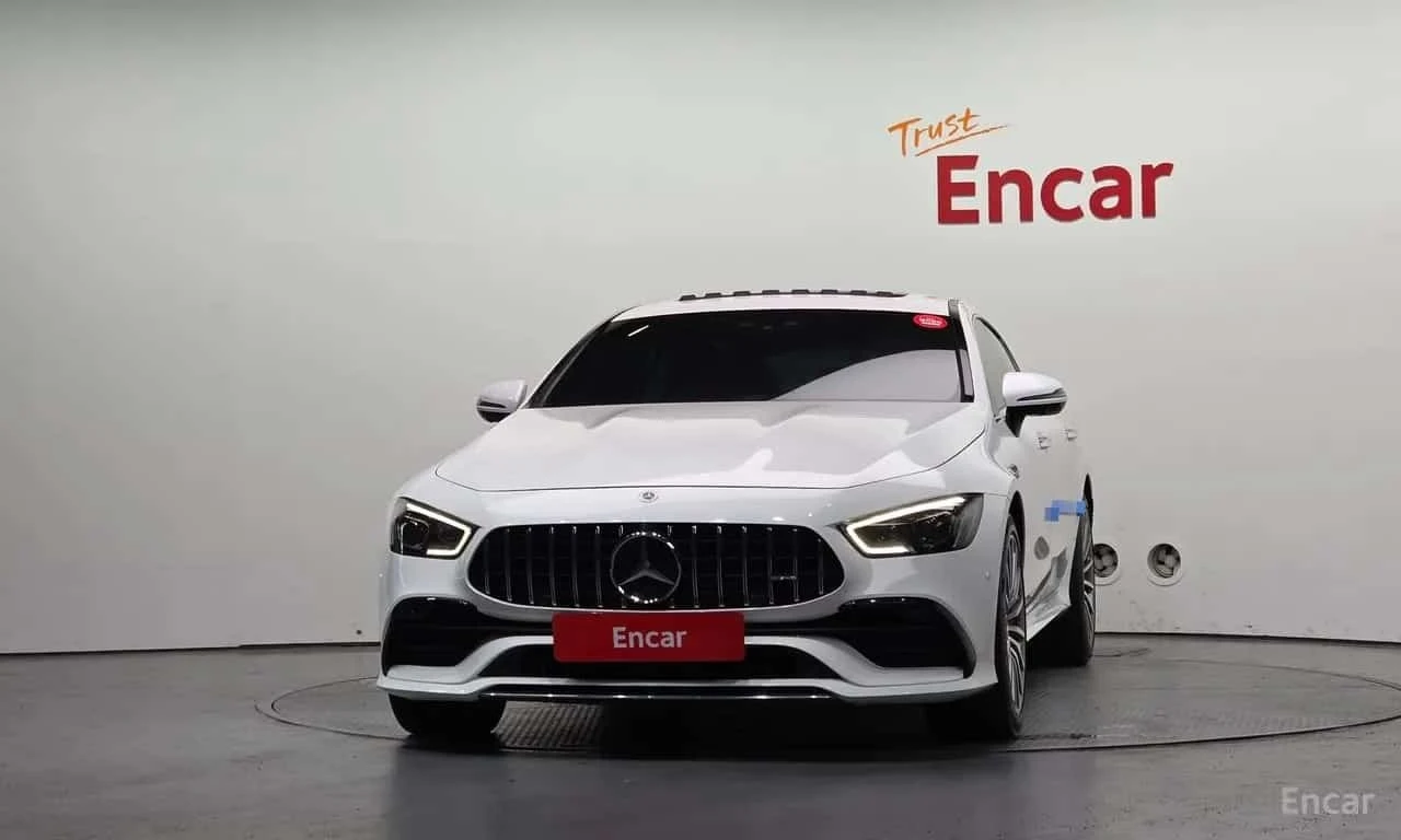 Mercedes-Benz AMG GT 43 4MATIC+ /ОБДУХВАНЕ/ШИБИДАХ/ДИСТРОНИК/360, снимка 3 - Автомобили и джипове - 55791986