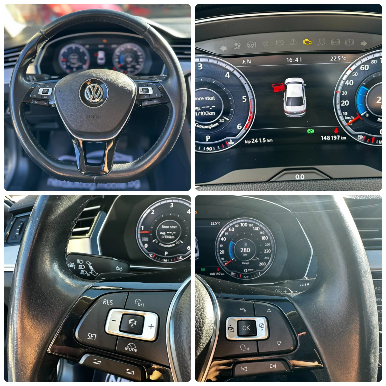 VW Passat 2.0D 190HP EURO6 CAMERA, снимка 11 - Автомобили и джипове - 56362311