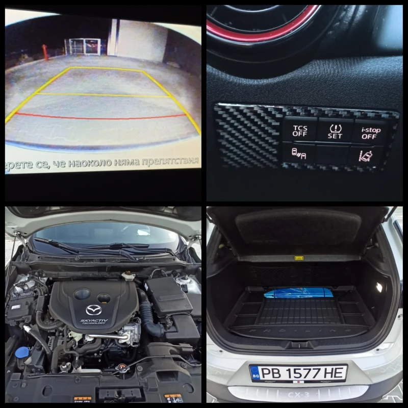 Mazda CX-3 1.5 D 110PS LIMITED, снимка 12 - Автомобили и джипове - 52506477
