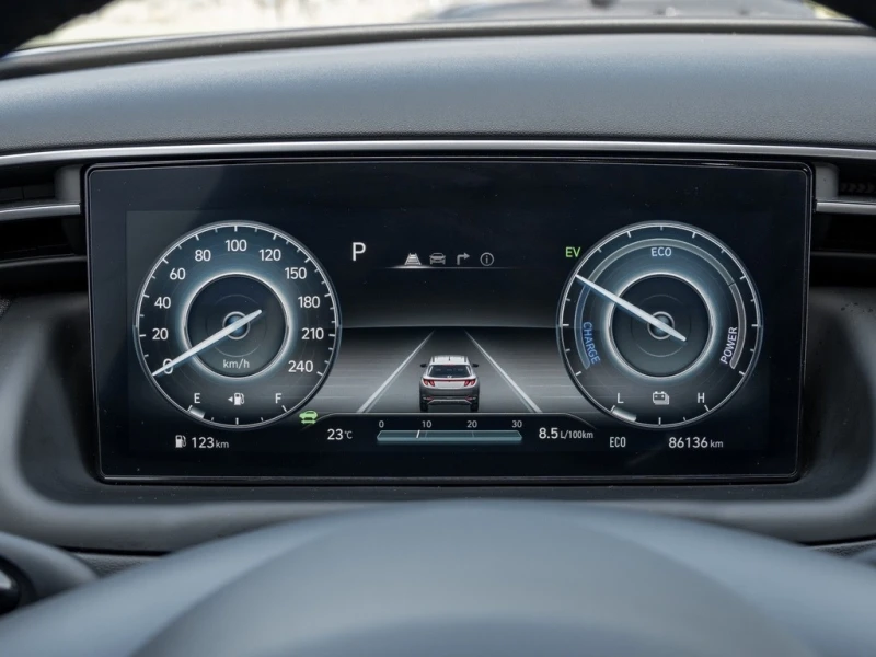 Hyundai Tucson HYBRID * * CARFAX * * АВТО КРЕДИТ * * , снимка 8 - Автомобили и джипове - 52674447