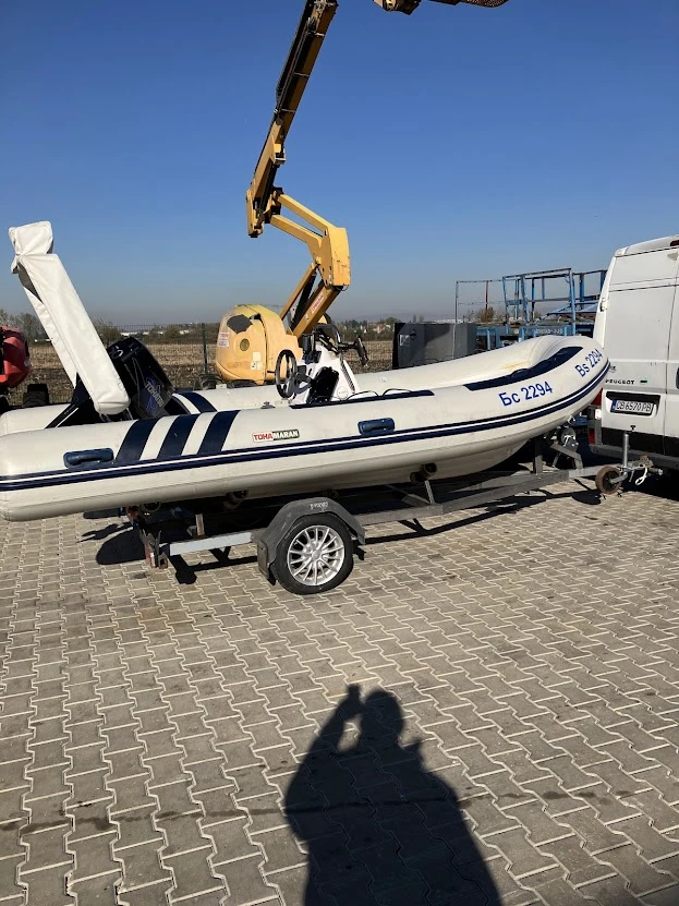 Надуваема лодка Tesimax RIB, снимка 2 - Воден транспорт - 56234040