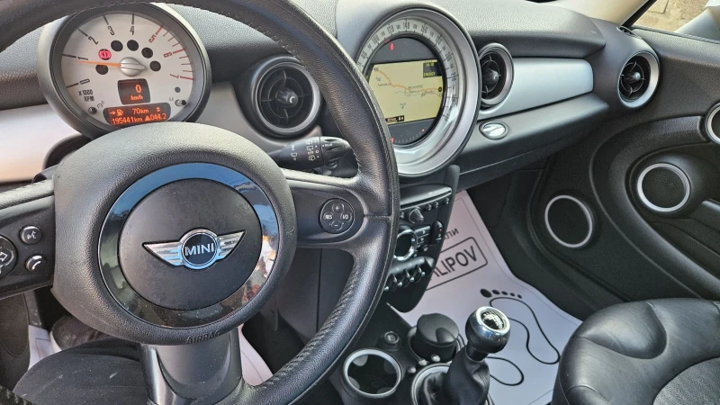 Mini Cooper 1.6 d..NAVI..PANORAMA , снимка 14 - Автомобили и джипове - 52866984