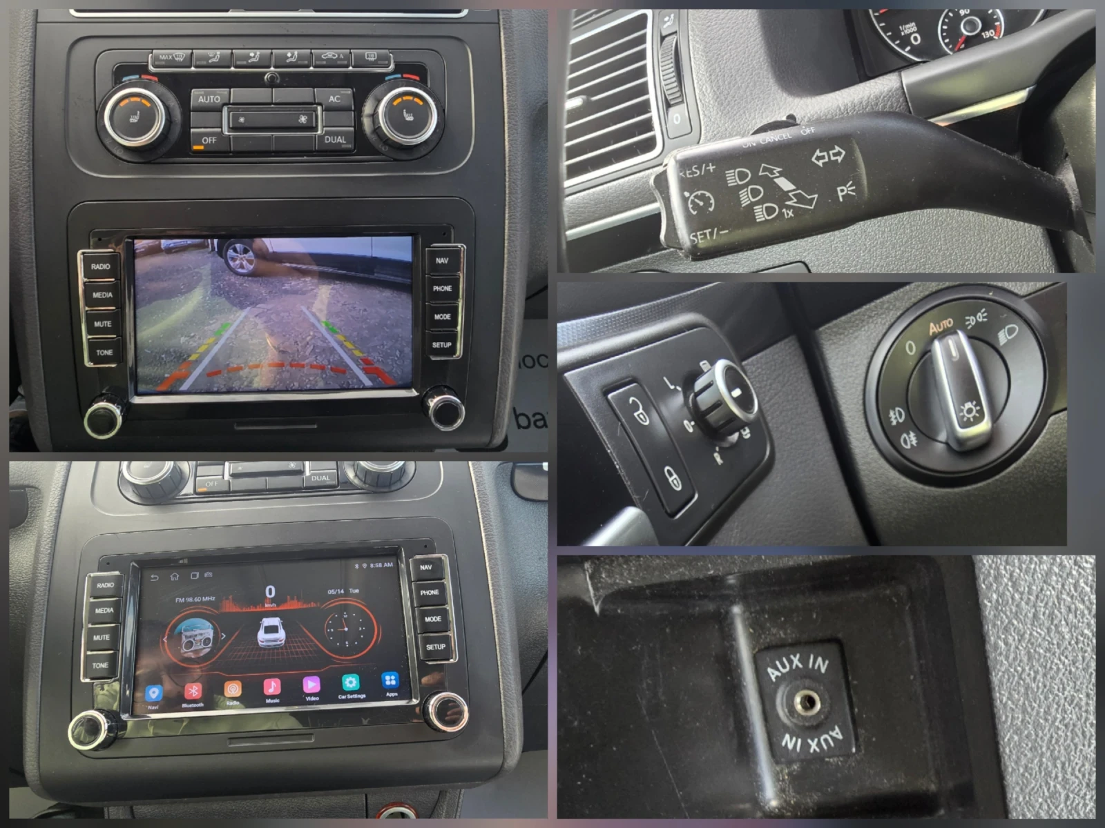 VW Touran 7местен* Кожа* Камера, снимка 13 - Автомобили и джипове - 54062012