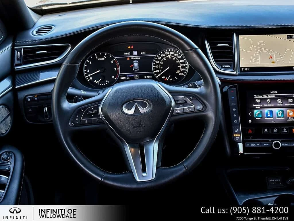 Infiniti QX50 * SPORT AWD * CARFAX * ЦЕНА ДО БГ, снимка 17 - Автомобили и джипове - 53975849