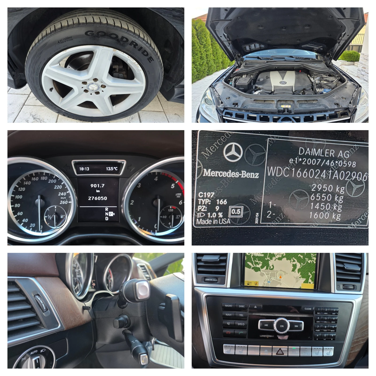 Mercedes-Benz ML 350 3.0 CDI EDITION НАПЪЛНО ОБСЛУЖЕН , снимка 17 - Автомобили и джипове - 54138576