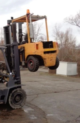 Мотокар Hyster 6 тона газ, снимка 10