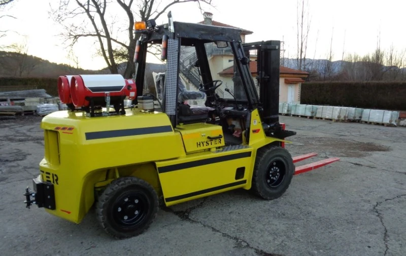 Мотокар Hyster 6 тона газ, снимка 1 - Индустриална техника - 45048324