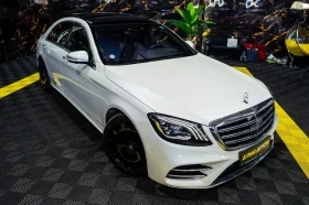 Mercedes-Benz S 560 LONG FACELIFT AMG LINE ПАНО BURM HUD ЛИЗИНГ 100%, снимка 5