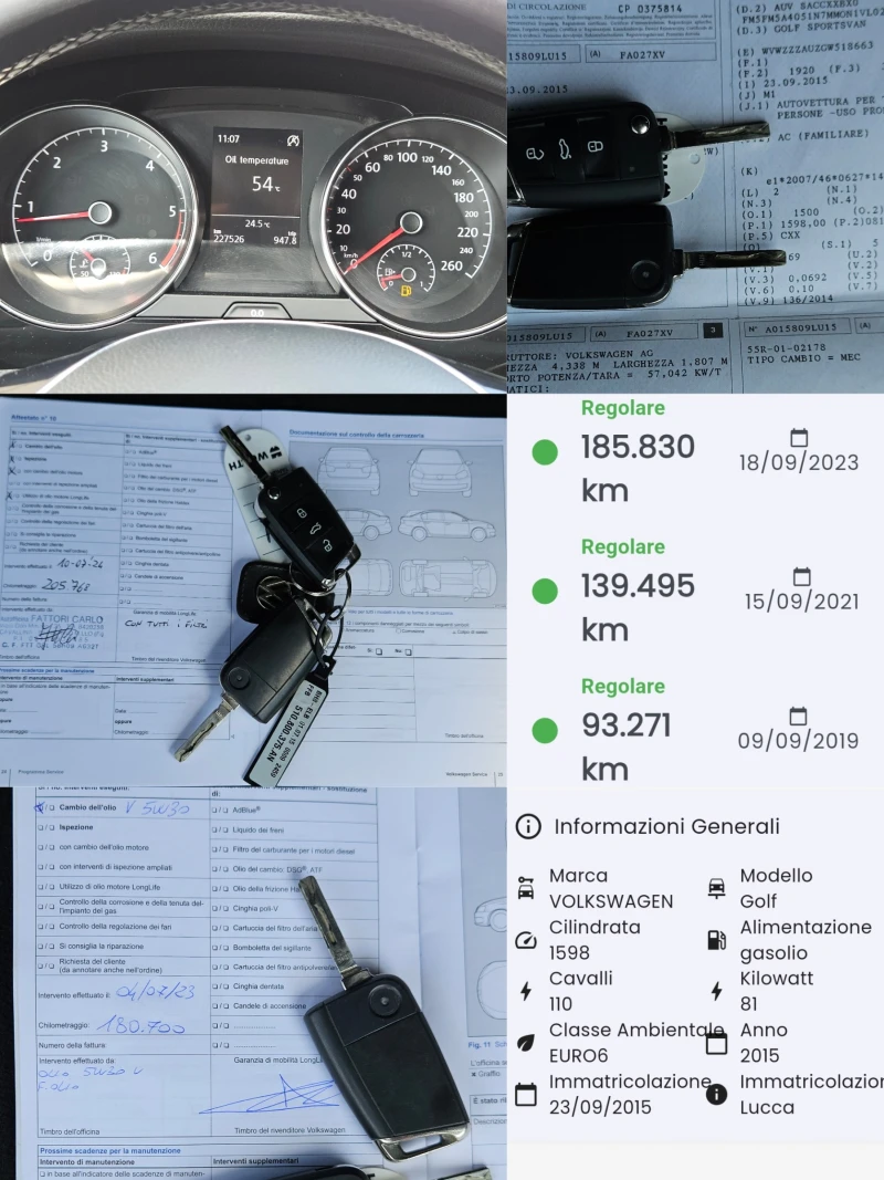 VW Sportsvan 1.6TDI/HighLine/BLACK FRIDAY/ACC/NAVI/БЛУТУТ/EURO6, снимка 12 - Автомобили и джипове - 51191054