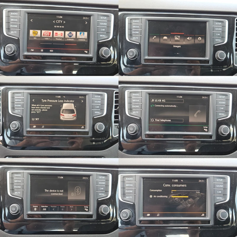 VW Sportsvan 1.6TDI/HighLine/BLACK FRIDAY/ACC/NAVI/БЛУТУТ/EURO6, снимка 13 - Автомобили и джипове - 51191054