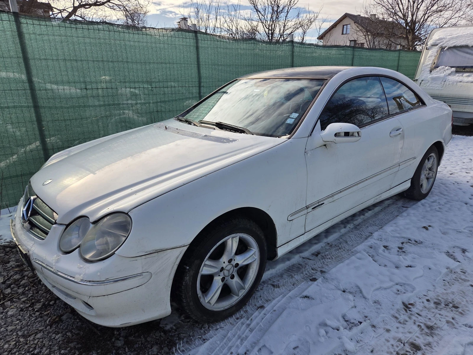 Mercedes-Benz CLK 240 170к.с V6 LPG ЦЯЛА ЗА ЧАСТИ!!! , снимка 1