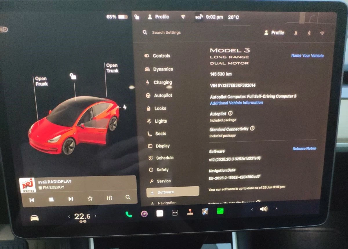 Tesla Model 3 AWD LR Dual motor 4x4 FSD3 | Mobile.bg   14