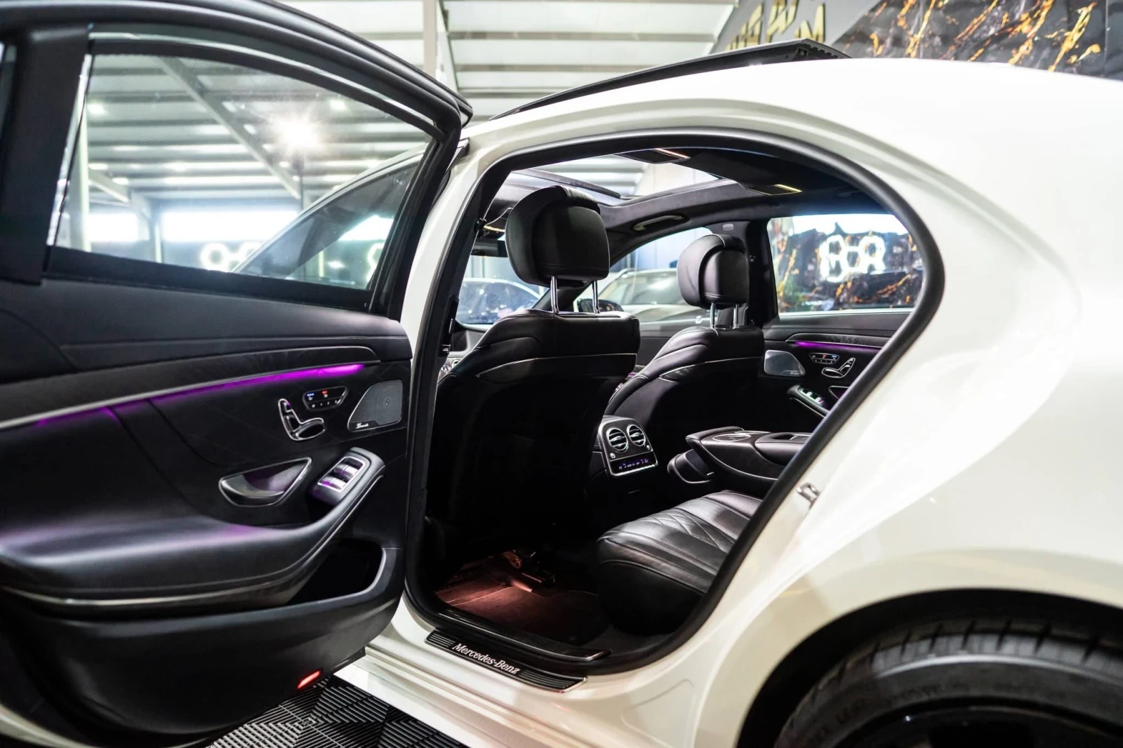 Mercedes-Benz S 560 LONG FACELIFT AMG LINE ПАНО BURM HUD ЛИЗИНГ 100%, снимка 15 - Автомобили и джипове - 54164582