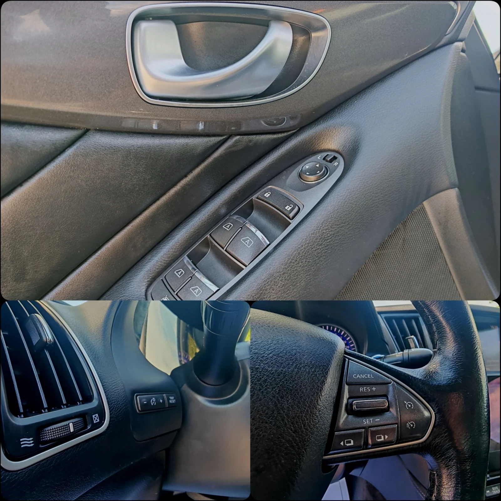 Infiniti Q50 2.2 170 К.С. ДИЗЕЛ!АВТОМАТ!КОЖА! , снимка 9 - Автомобили и джипове - 54544067
